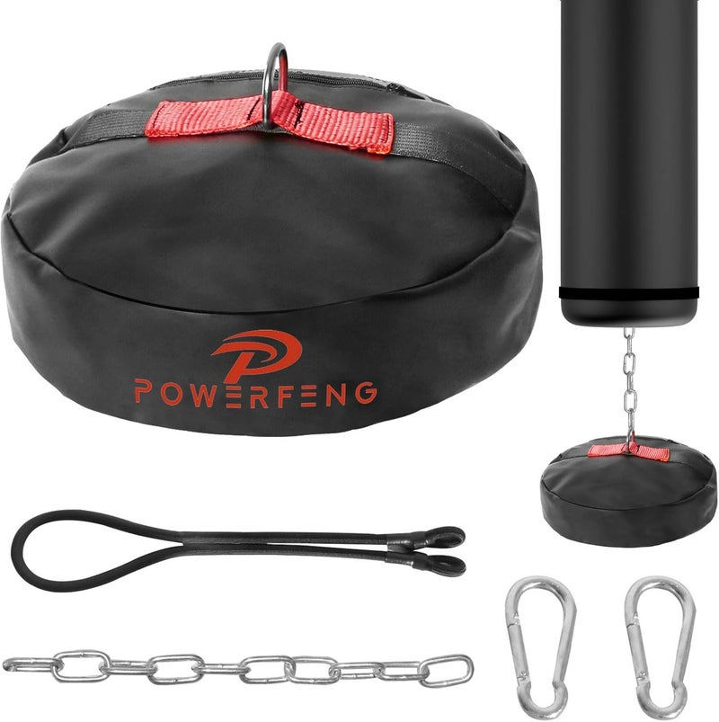 powerfeng Double End Heavy Bag Anchor：Heavy-Duty Floor Anchor for Boxing Bags - Punching Bag Stand Weight Boxing Accessories Core Training Weight Bag for Gym Home - Image 1